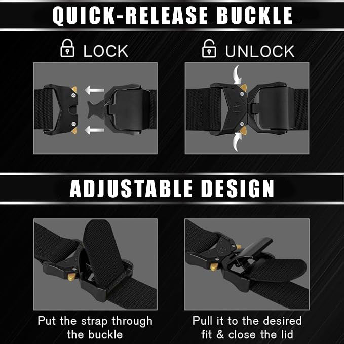 Quick-Release Utility Belt